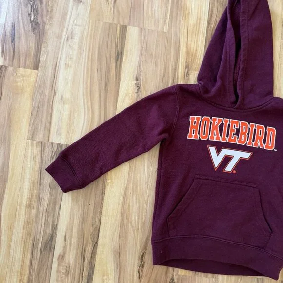 Virginia Tech Hokies Kid 4 Sweatshirt - Picture 4 of 6